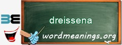 WordMeaning blackboard for dreissena